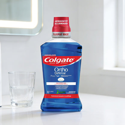 Colgate Phos-Flur  Rinse Ortho Anti-Cavity / Caries Protection Mouthwash