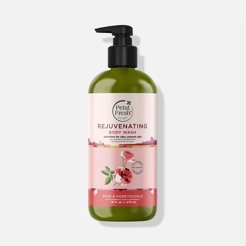 Petalfresh PURE Rose & Honeysuckle Bath & Shower Gel