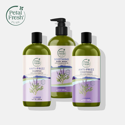 Petalfresh PURE Lavender Shampoo Conditioner Shower Gel