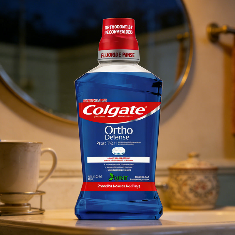 Colgate Phos-Flur  Rinse Ortho Anti-Cavity / Caries Protection Mouthwash