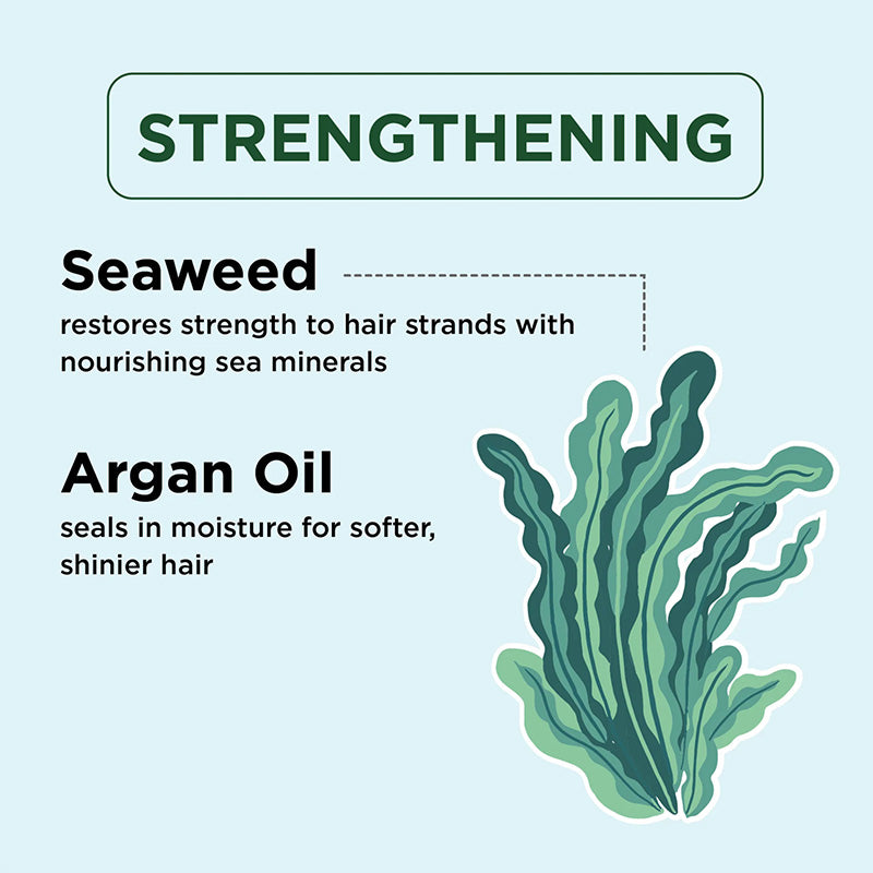 Petalfresh Seaweed & Argan Oil Shampoo Conditioner Shower Gel