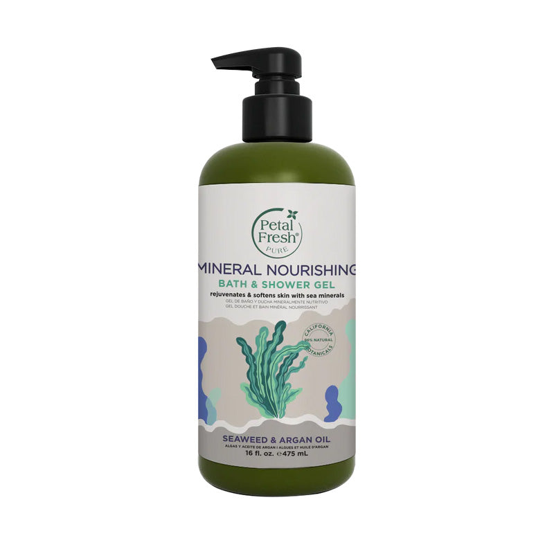 Petalfresh Seaweed & Argan Oil Shampoo Conditioner Shower Gel