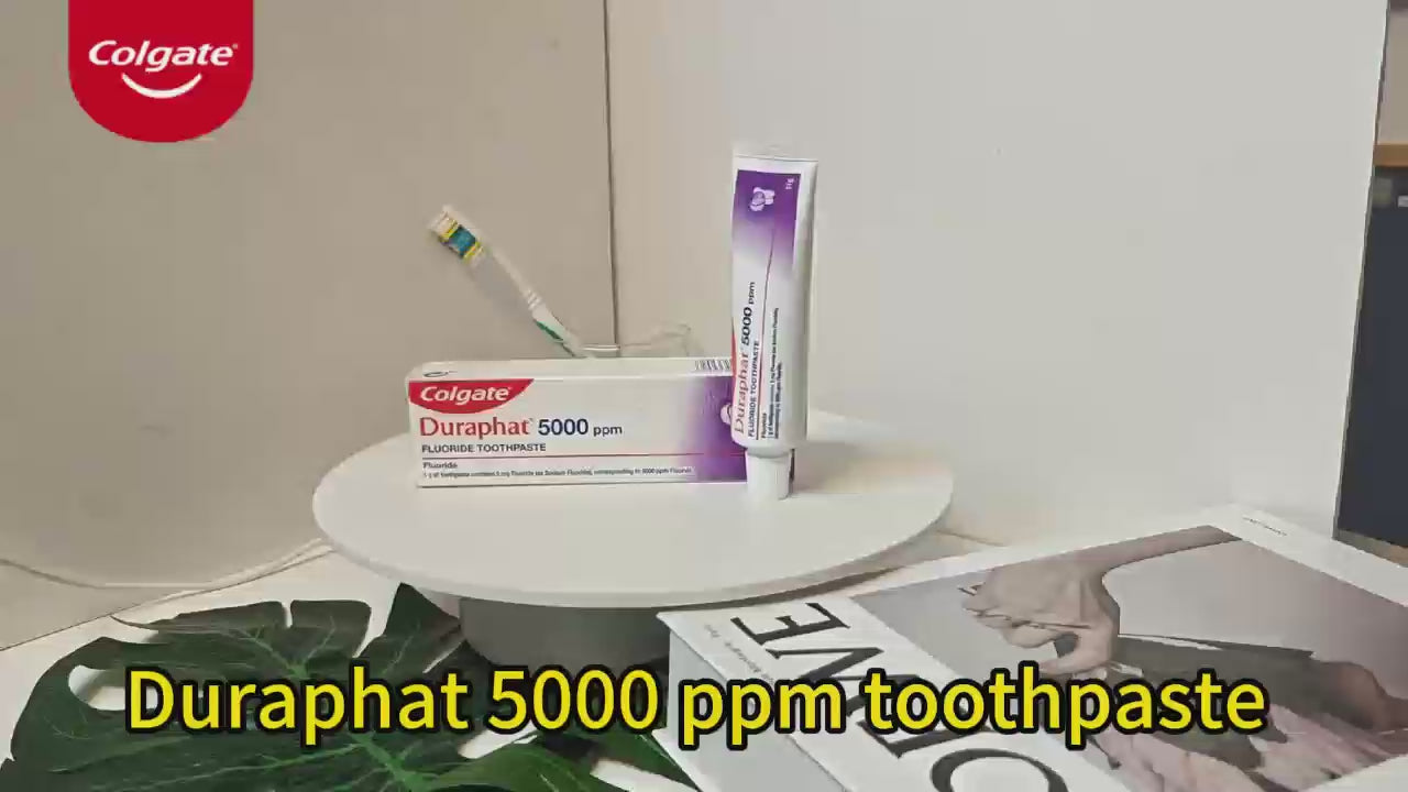 高露潔Duraphat多樂氟 5000ppm高氟防蛀琺瑯質強化牙膏